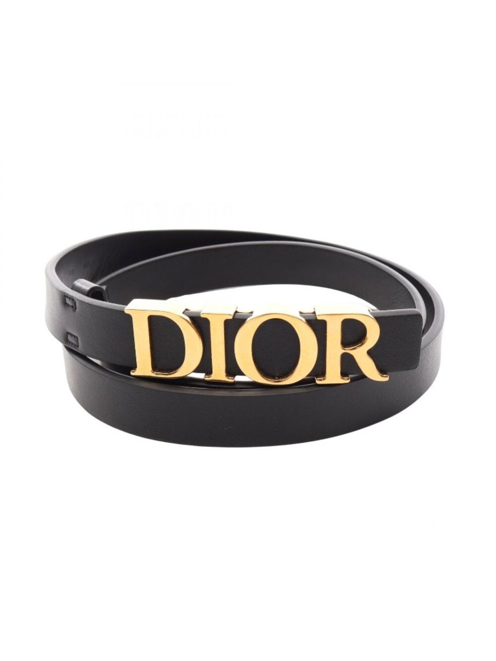 Dior Belt D-dream Gold Leather